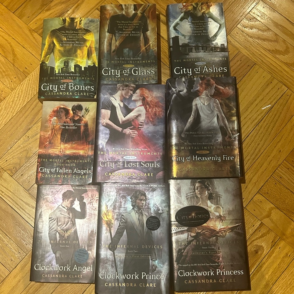9 Immortal Instrument Novels